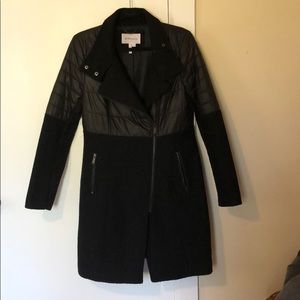 BCBG wool and nylon coat